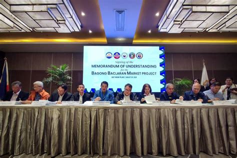 MoU on new Baclaran market signed .